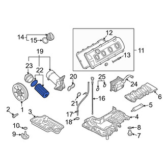 Audi OE - Engine Oil Filter Element