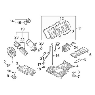Audi OE - Engine / Transaxle - Engine Parts (Base / Avant)