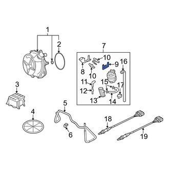 Audi OE - Vapor Canister Bracket