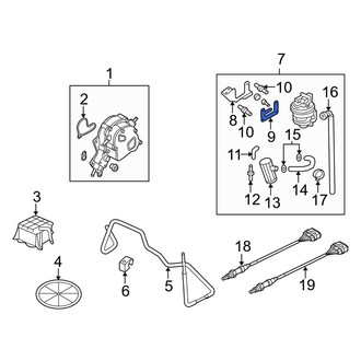 Audi OE - Vapor Canister Bracket