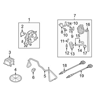 Audi OE - Emission System - Emission Components (B7 Body Code 3.2L)