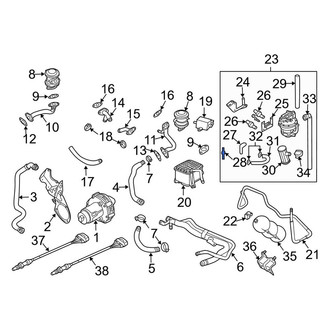 Audi OE - Secondary Air Injection Pump Adapter