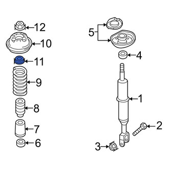 Audi OE - Suspension Strut Mount Washer