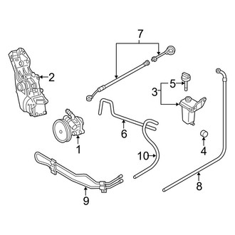 Audi OE - Steering Gear & Linkage - Pump & Hoses (B7 Body Code 2.0L)