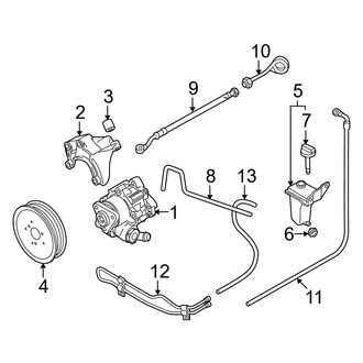 Audi OE - Steering Gear & Linkage - Pump & Hoses (B7 Body Code 3.2L)