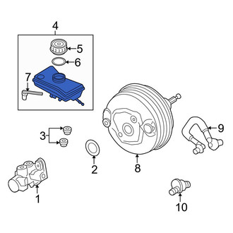 Audi OE - Brake Master Cylinder Reservoir