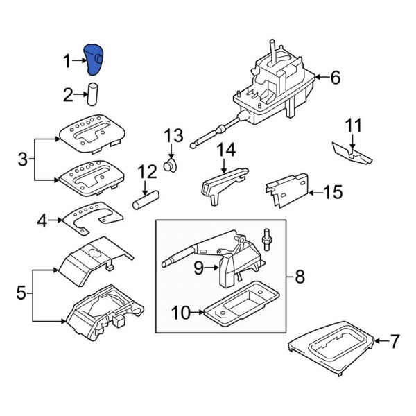 Automatic Transmission Shift Lever Knob