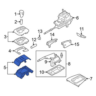 Audi OE - Automatic Transmission Shift Lever Bracket