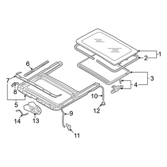 Audi OE - Roof - Sunroof (Base)