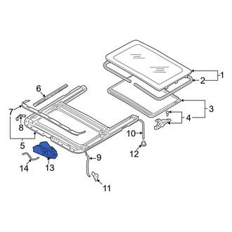 Audi OE - Sunroof Motor