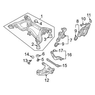Audi OE - Rear Suspension - Suspension Components (Base / Avant B7 Body Code)