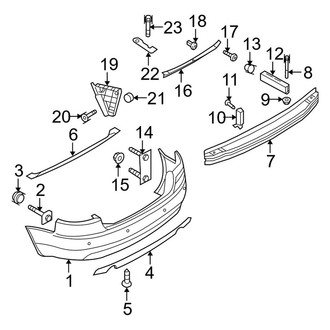 Audi OE - Rear Bumper - Bumper & Components (Avant)
