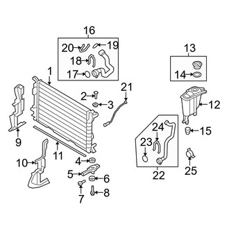 Audi OE - Cooling - Radiator & Components