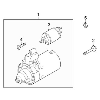 Audi OE - Electrical - Starter
