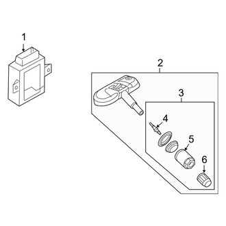 Audi OE - Electrical - Tire Pressure Monitor Components