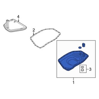 Audi OE - Transmission Oil Pan