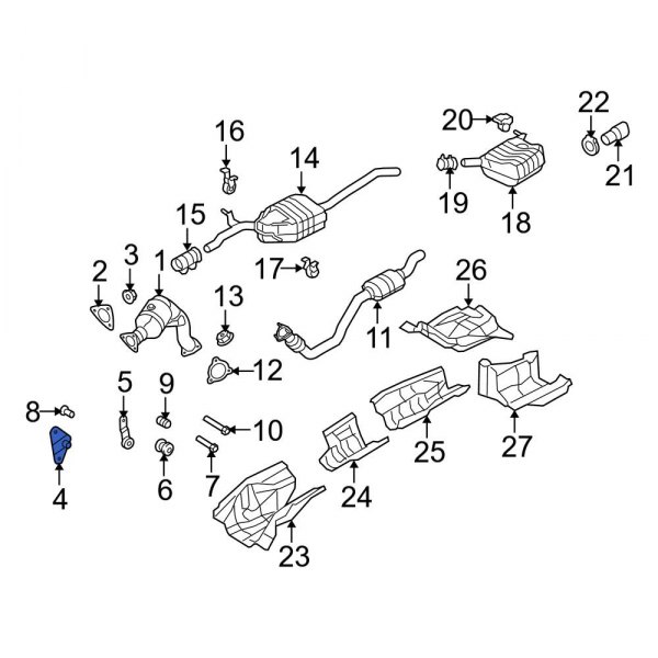 Exhaust System Hanger Bracket