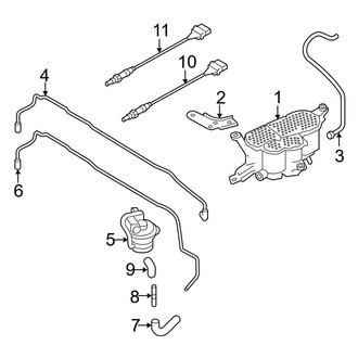 Audi OE - Emission System - Emission Components (3.2L)