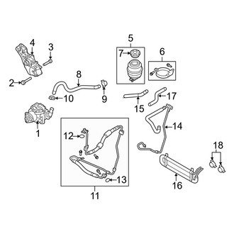 Audi OE - Steering Gear & Linkage - Pump & Hoses