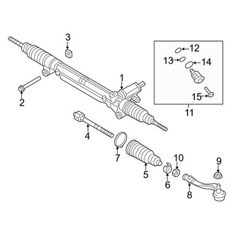 Audi OE - Steering Gear & Linkage (Sedan)