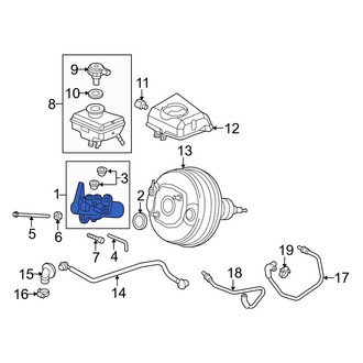 Audi OE - Brake Master Cylinder
