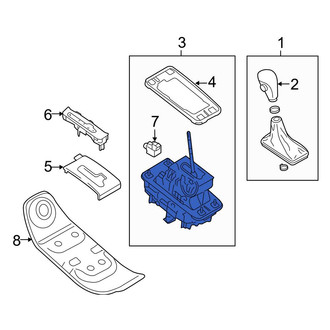 Audi OE - Automatic Transmission Shift Lever