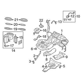 Audi OE - Fuel System Components