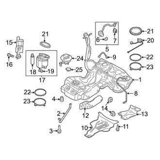 Audi OE - Fuel System Components