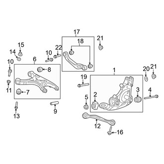 Audi OE - Rear Suspension - Suspension Components