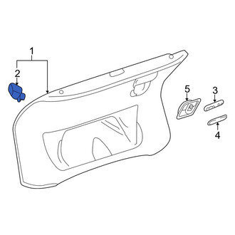 Audi OE - Deck Lid Trim Clip