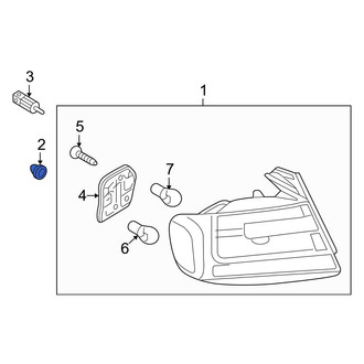 Audi OE - Tail Light Nut