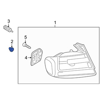 Audi OE - Tail Light Nut