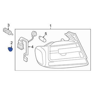 Audi OE - Rear Tail Light Nut