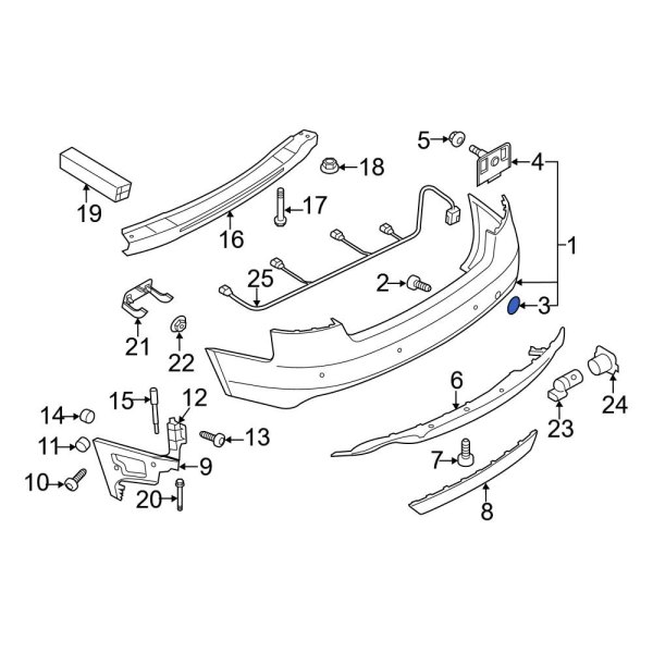 Tow Eye Cap