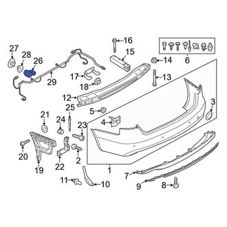 Audi OE - Rear Parking Aid Sensor