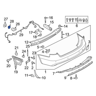 Audi OE - Parking Aid Sensor Seal