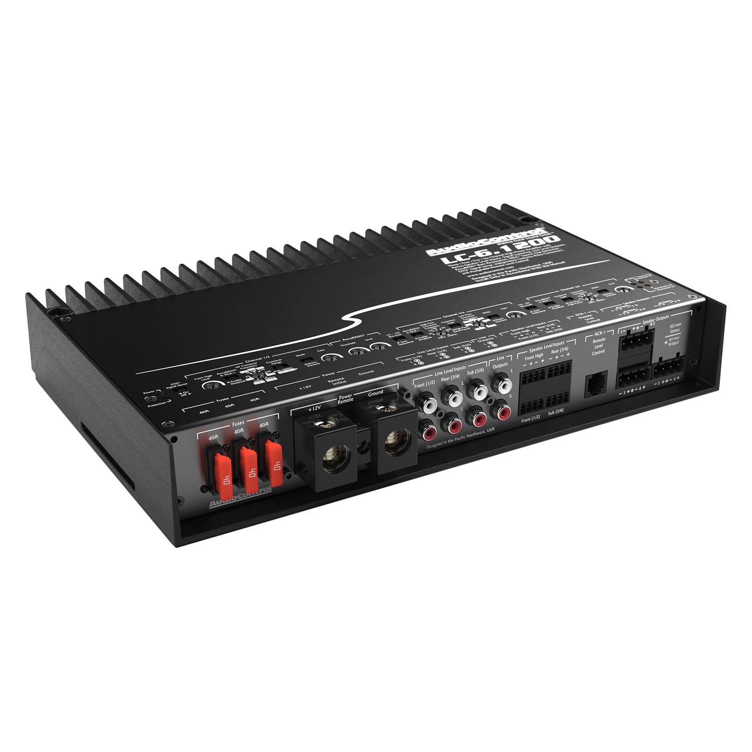 Audio Control® 8510190 LC6 1200 HighPower MultiChannel Amplifier