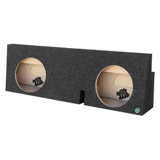 Audio Enhancers® - 12" 2-Hole Forward-Firing Sealed Subwoofer Enclosure