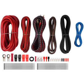 Audiopipe® - 4 GA Power Install Kit for 1 Amplifier
