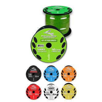 Audiopipe® - 500' 12 Gauge Primary Wire