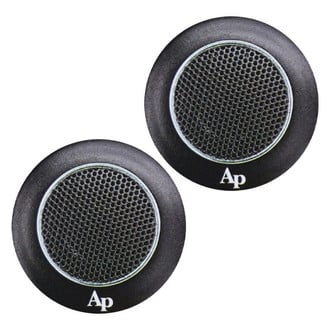 Audiopipe® - 1" 160W 4 Ohm Stainless Steel Dome Tweeters with Kapton Former Voice Coil