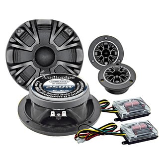 Audiopipe® APMB-65FLT-CMP - APMB Series 6-1/2" 250W 4 Ohm Midrange Speaker with Bullet Tweeter