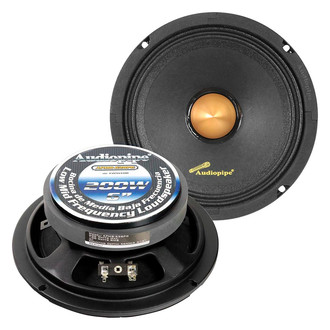 Audiopipe® - APMB Pro Series 6" 200W 8 Ohm Midrange Speaker