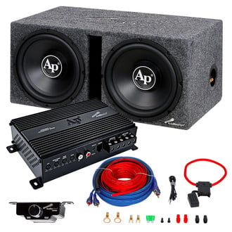 Audiopipe® - Super Bass Combo Package
