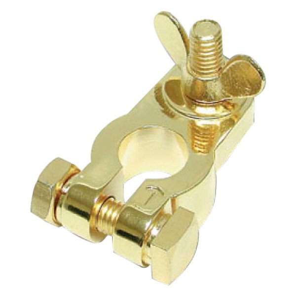 Audiopipe® - 5/16" Wing Nut Gold Plated Negative Battery Terminal