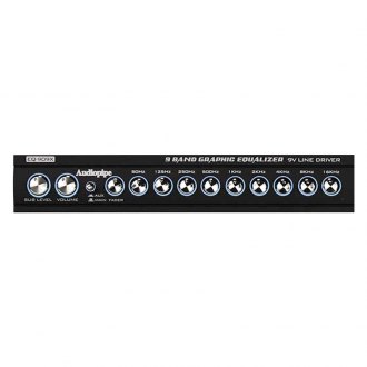 Audiopipe® - 9-Band Graphic Audio Equalizer