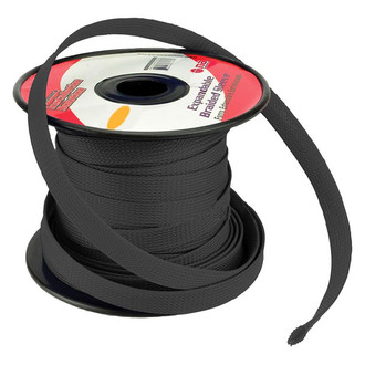 Nippon America® - 3/8"x100' Black Expandable Sleeve