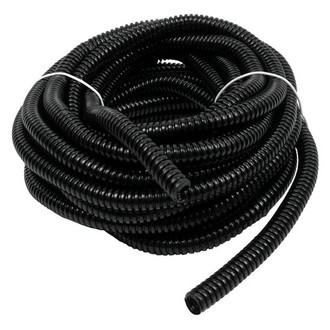 Audiopipe® - 1/4"x100' Black Split Loom Tubing