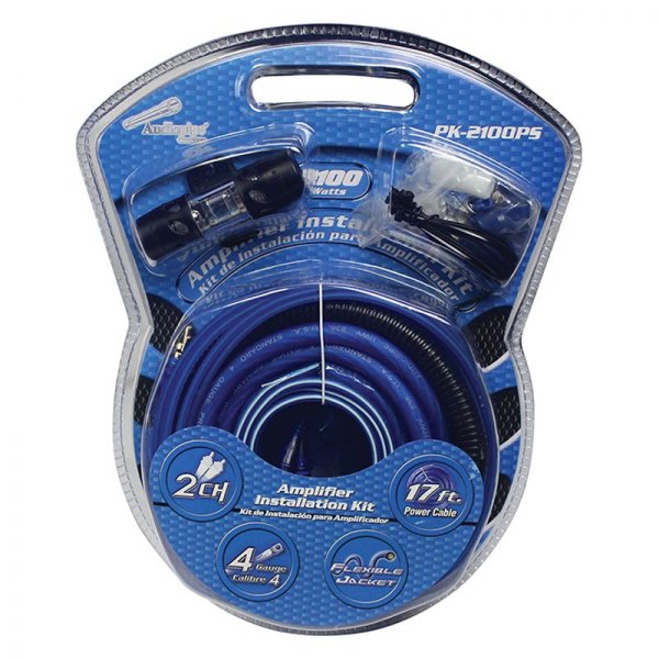 Audiopipe® - 4 AWG Amplifier Wiring Kit