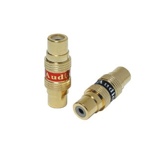 Audiopipe® - Gold RCA Plug to RCA Plug Connector
